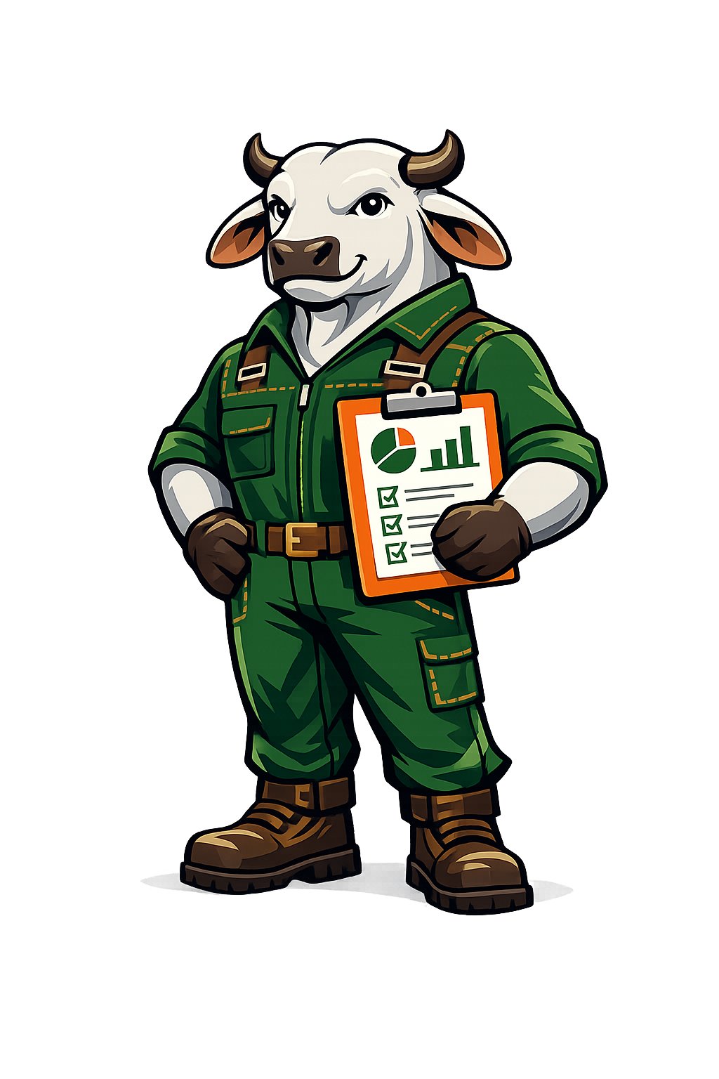 Mascota corporativa de Rancho Gestión